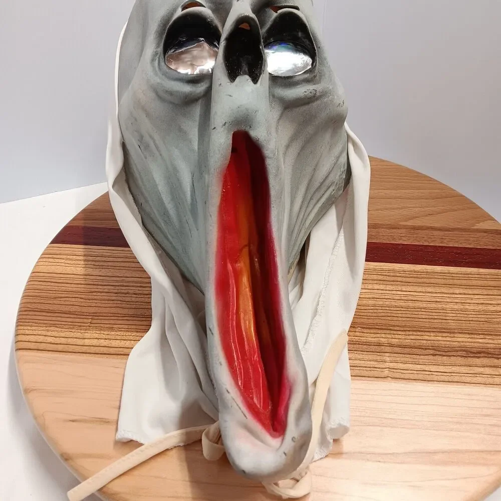 Vintage 1995 The Paper Magic Group Troll Scream Mask 3D Eyes Halloween Mask